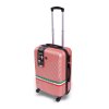 Kabinový kufr BERTOO Milano - růžový 31 l