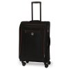 Cestovní kufr BERTOO Modena - černý 64-76 l