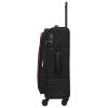 Cestovní kufr BERTOO Modena - černý set 3v1