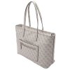 Kabelka GUESS 2v1 SL712424 Dark taupe logo