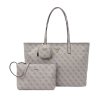Kabelka GUESS 2v1 SL712424 Dark taupe logo