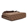 Kabelka GUESS BG967205 Latte logo/brown