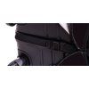 Obal na cestovní kufr BERTOO - black/grey velikost L