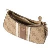 Kabelka GUESS SS967218 Latte logo/brownc