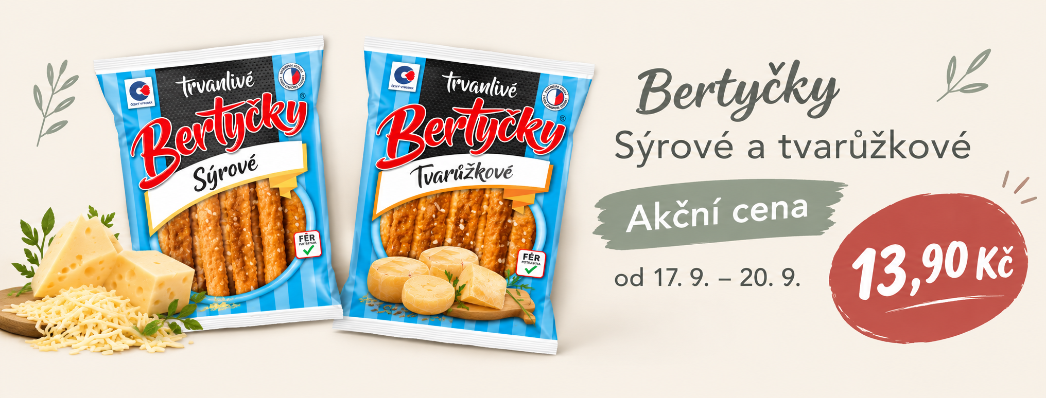 Akční cena 13,90