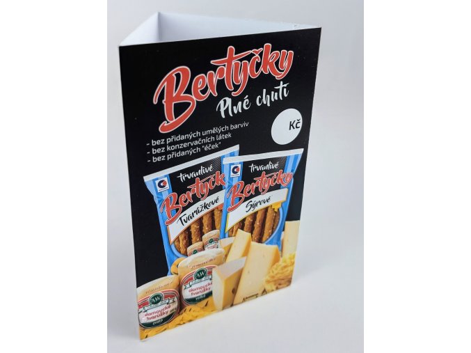 Reklamní stojánek na stůl