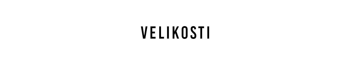 VELIKOSTI