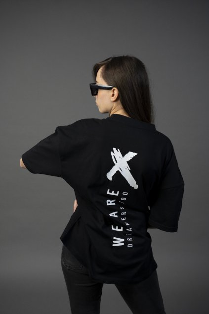 TRIKO DREAMER X černé unisex OVERSIZE
