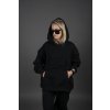 Mikina ZERO ASTER černá unisex OVERSIZE
