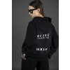 Mikina ZERO ASTER černá unisex OVERSIZE