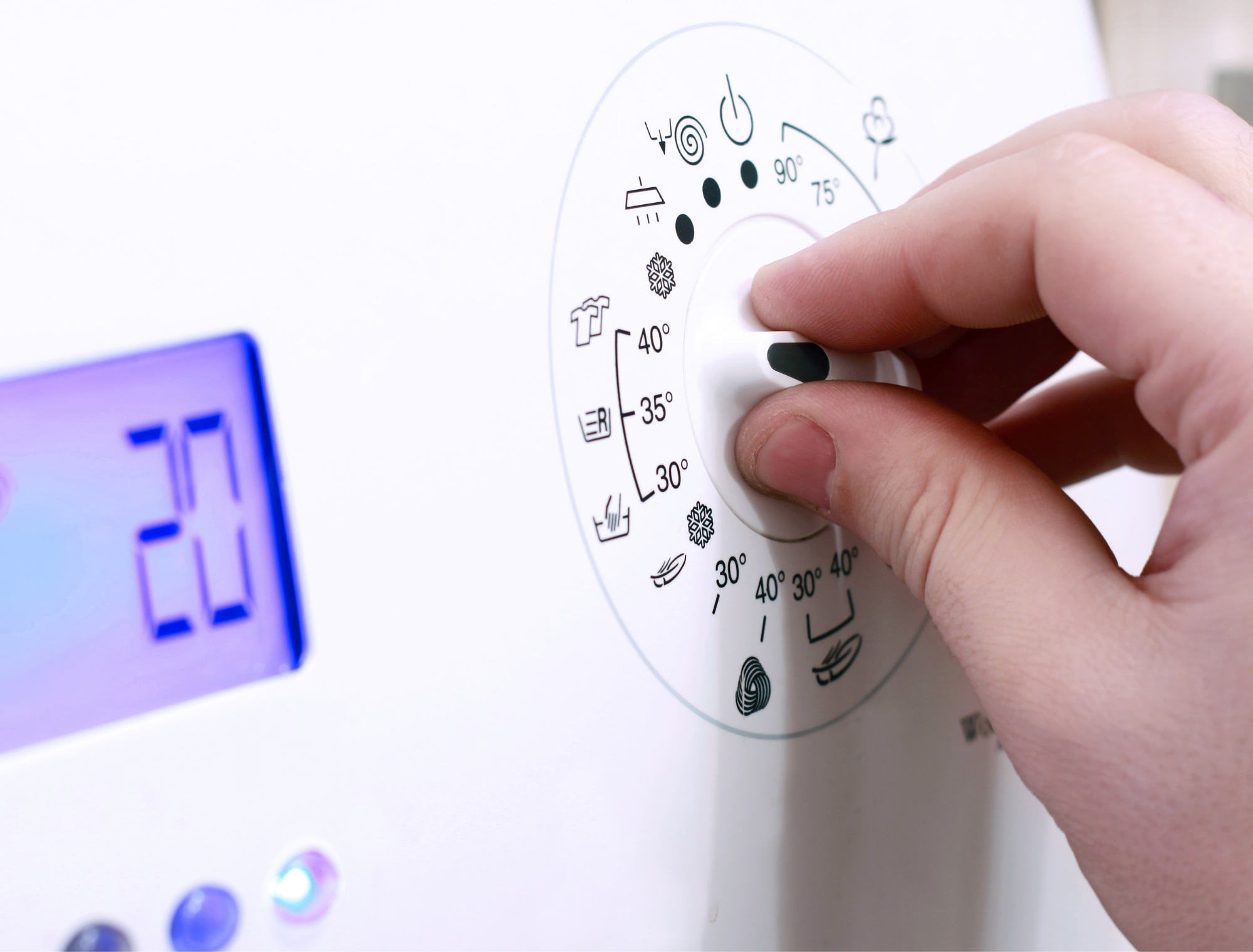 Co znamenají symboly na pračce?