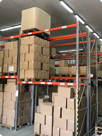 Sklad produktů BES Petrovice