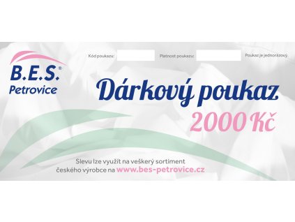 darkovy poukaz 2000