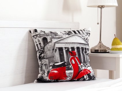 Dekorační polštářek 45x45 - Vespa