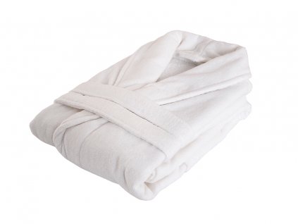 Bavlněný froté župan TOP HOTEL velikost S-XXL Bílý