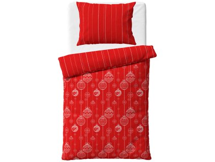 Bavlnene povleceni Vanocni Ozdoby 140x200 2 ROT244031 TIP