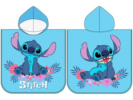 Detske ponco Lilo a Stich Roztomily Mimozemstan LILO07382 PONCHO