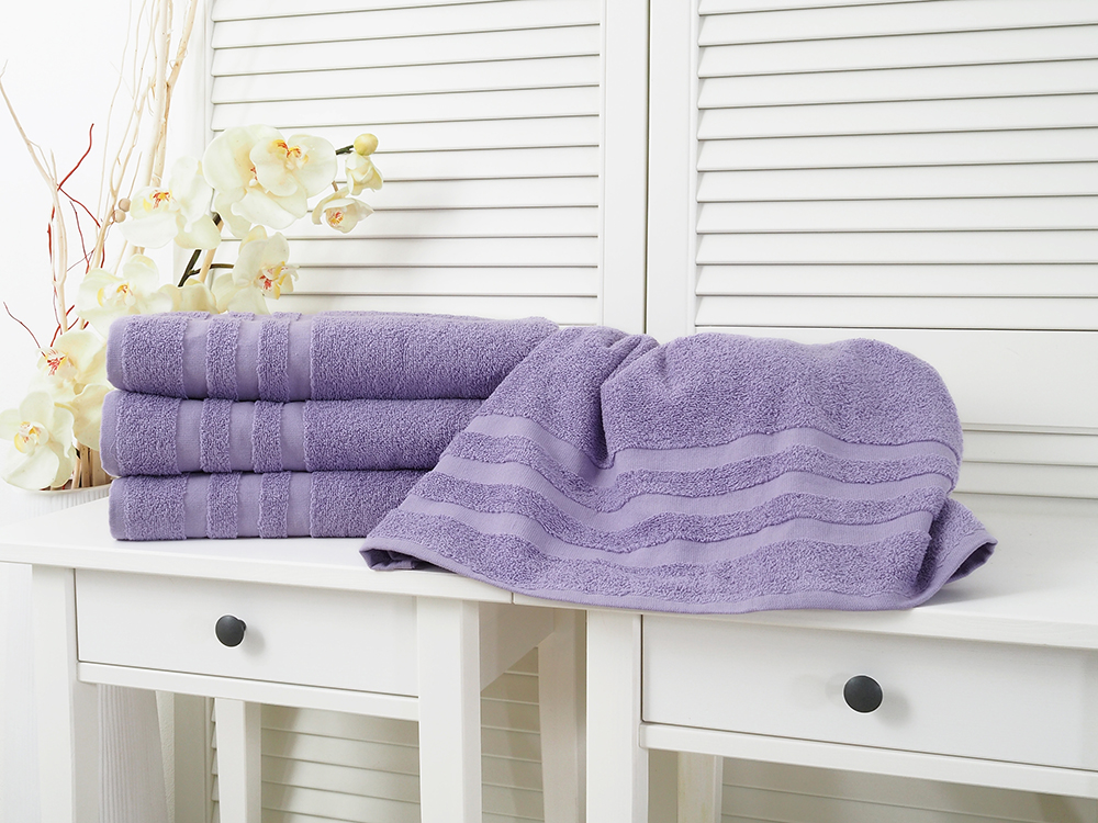 Levně Bavlněný froté ručník Standard - Violet Rozměr: 50 x 100