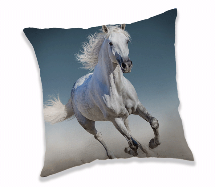 Jerry Fabrics s. r. o. Polštářek licenční 40x40 - White horse