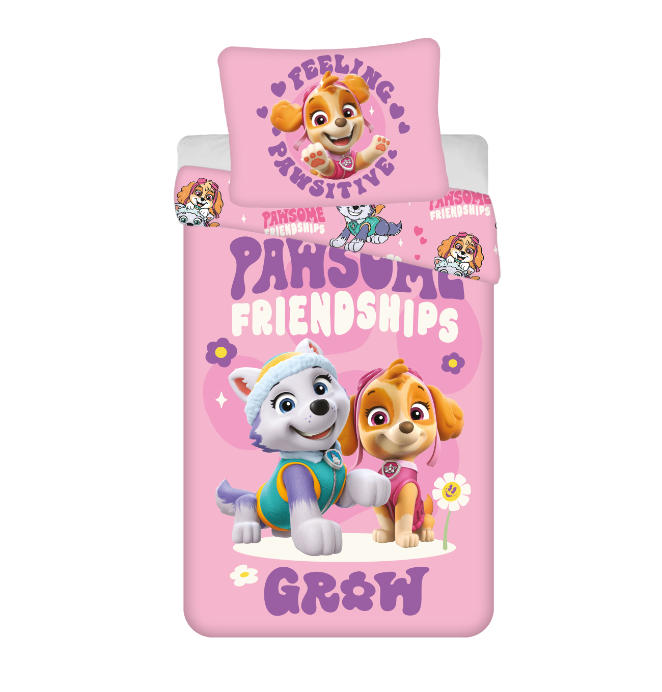 Jerry Fabrics s. r. o. Povlečení z mikrovlákna 140x200 + 70x90 - Paw Patrol 484