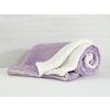 Deka mikroflanel s beránkem 150x200 - Fialová