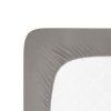 Jersey Lycra prostěradlo Andrea Simone boxspring - Granite Gray (18-5204)