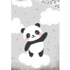 Povleceni do postylky Panda na Oblacku BABY226009 detail