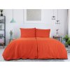 Jednobarevné povlečení rezavá 1