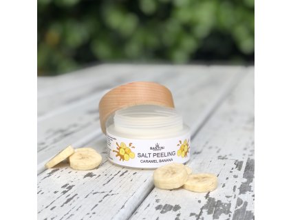 4988 2 zjemnujici solny peeling banan a karamel