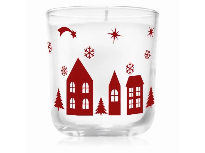 5148 luxusni svicka santini christmas cabin 200 g