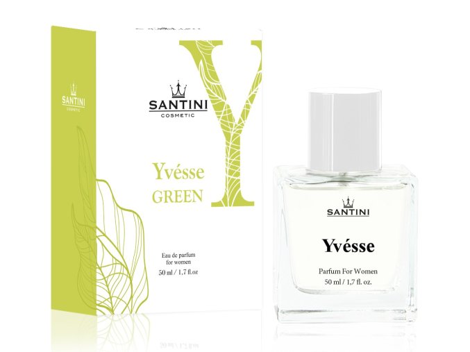 3569 2 damsky parfem santini green yvesse 50ml