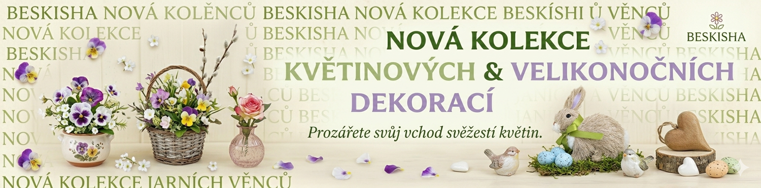 Nová kolekce květinových dekorací