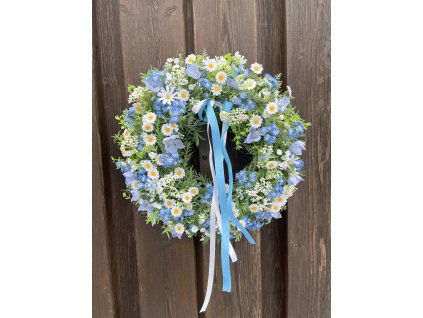 Jarní věnec na dveře