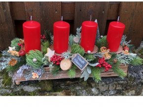 Adventní svícny perníčky