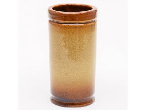VÁZA HNĚDÁ KULATÁ 110x220