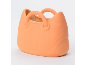 Keramická kabelka oranžová 16x8.7x12.6