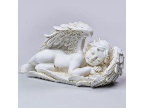 Dekorace anděl 22x12 cm