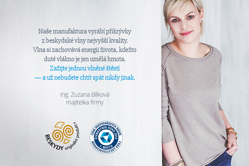 Kvalitní vlněné přikrývky