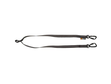 Poloodpružené vodítko pro dva psy Touring double