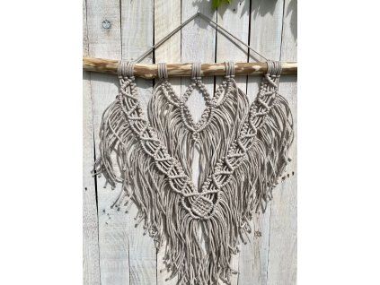 Macramé vlny béžová