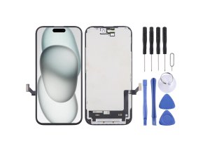 LCD panel - displej pro iPhone 15 - instalační set