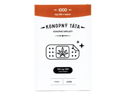 Konopny Tata CBD naplasti 1000 mg (2)