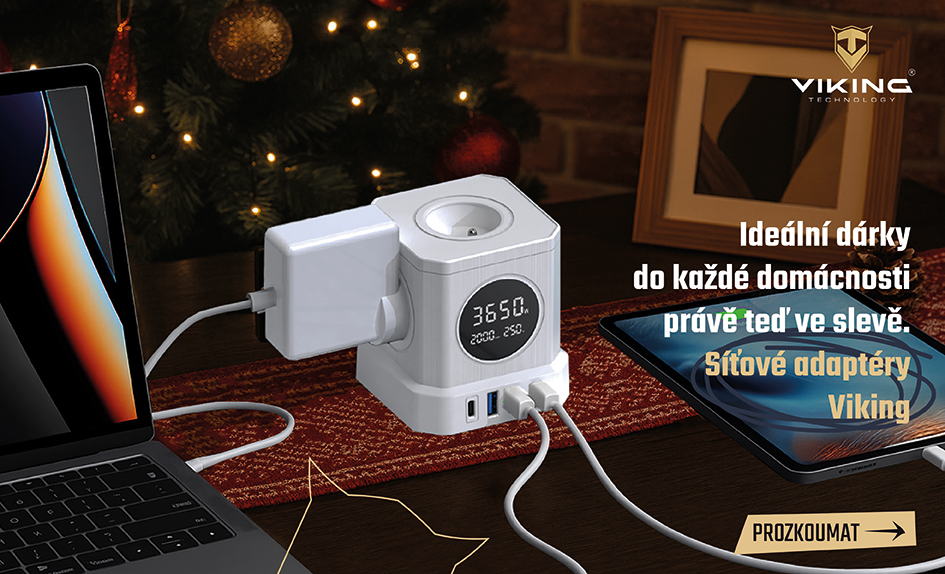 Vánoce síťový adapter