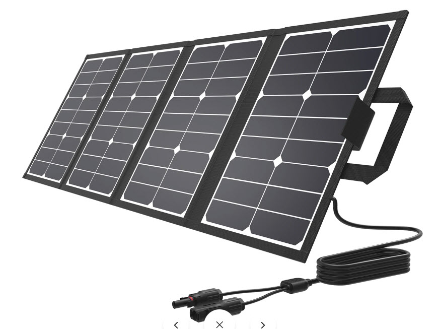 Solárny panel Viking X80 Barva: Černá