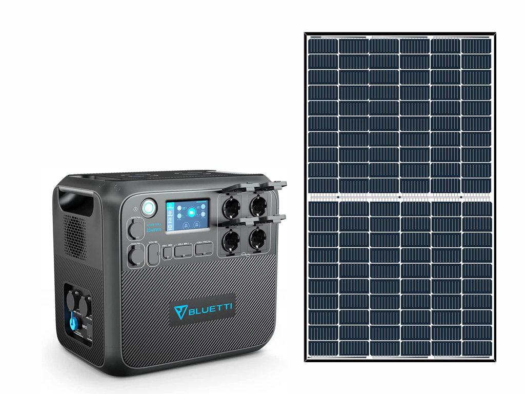 Set batériový generátor AC200MAX + solárny panel 375Wp