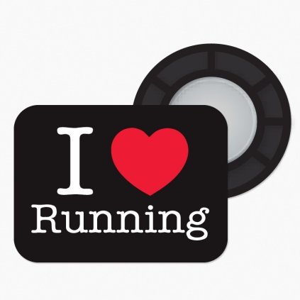 i love running magnet na startovní číslo