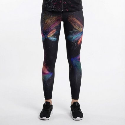 legíny černé s kapsou vážka