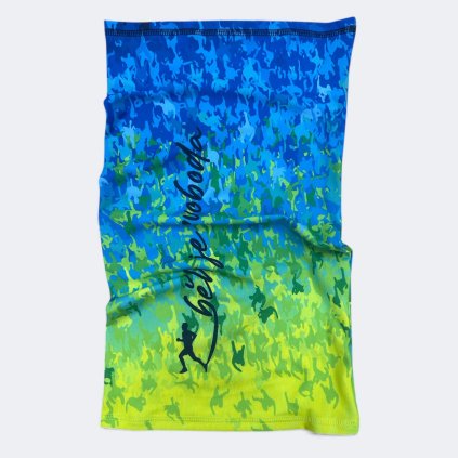 Běžecká nákrčník Neon Běh je svoboda