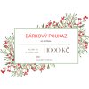 dárkový poukaz vánoční 1000