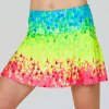 sportovní sukně neonové barvy